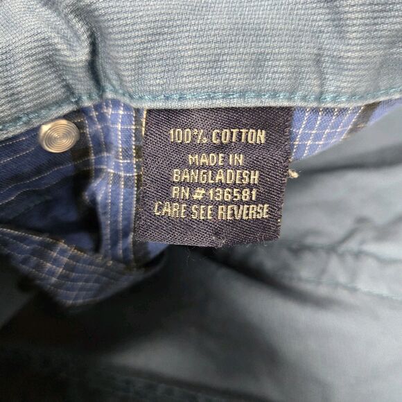 Nat Nast Chino Pants Mens Sz 32 x 32 Blue Casual Preppy Straight Leg - Picture 4 of 6